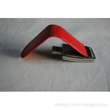 4GB Magnetic Leather USB Flash Drive High Speed USB Flash M